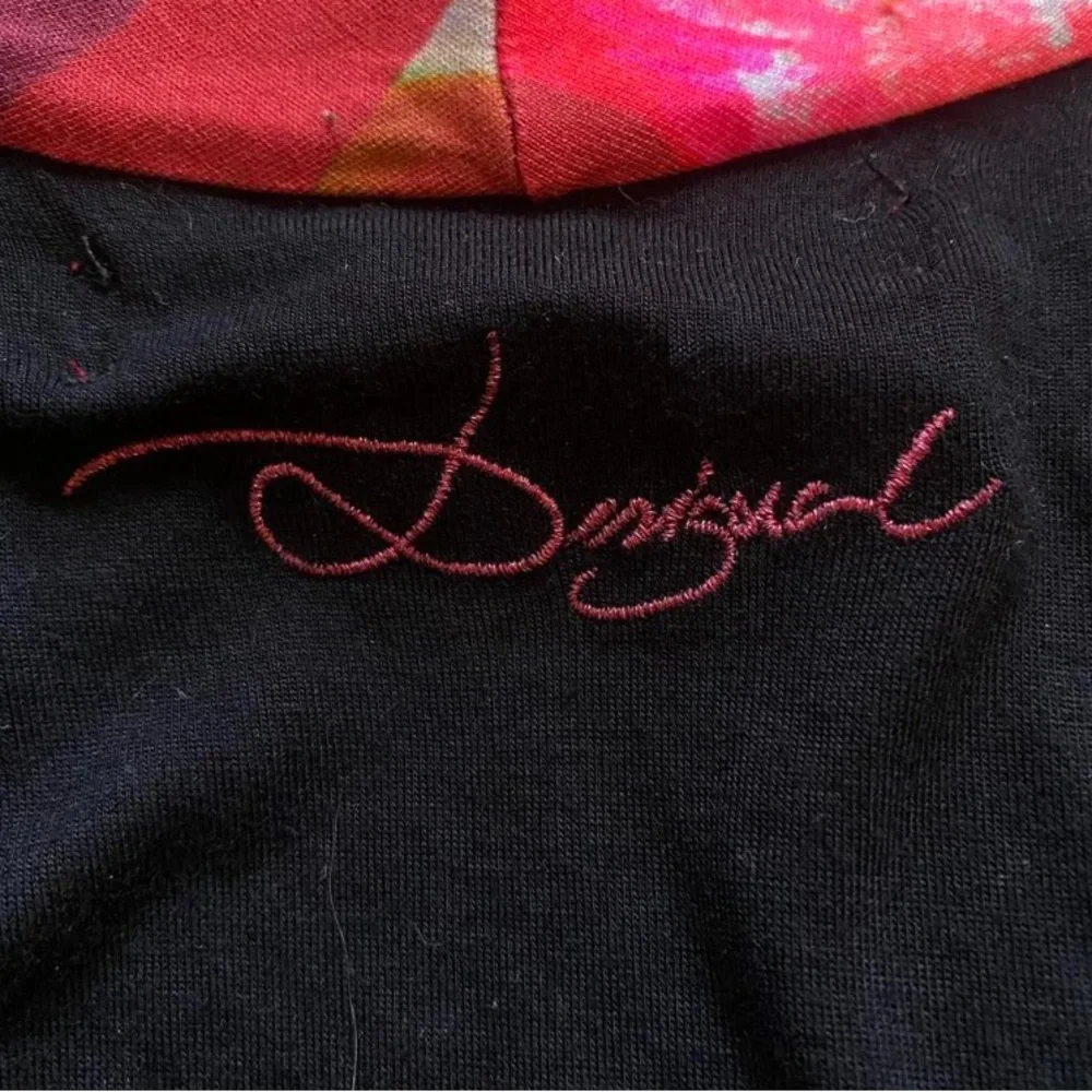 Vintage Desigual Abstract Floral One Shoulder Dress - Picture 8 of 8